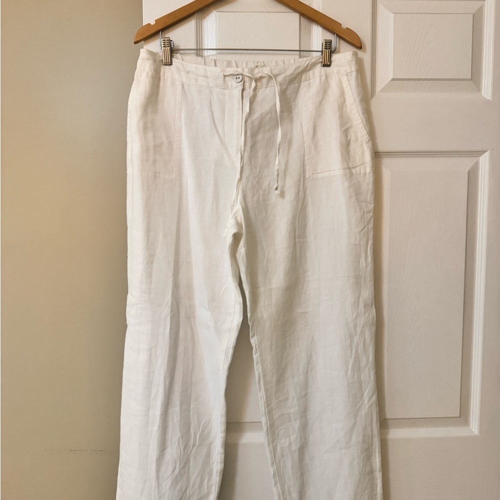 Double Lined Linen Pants